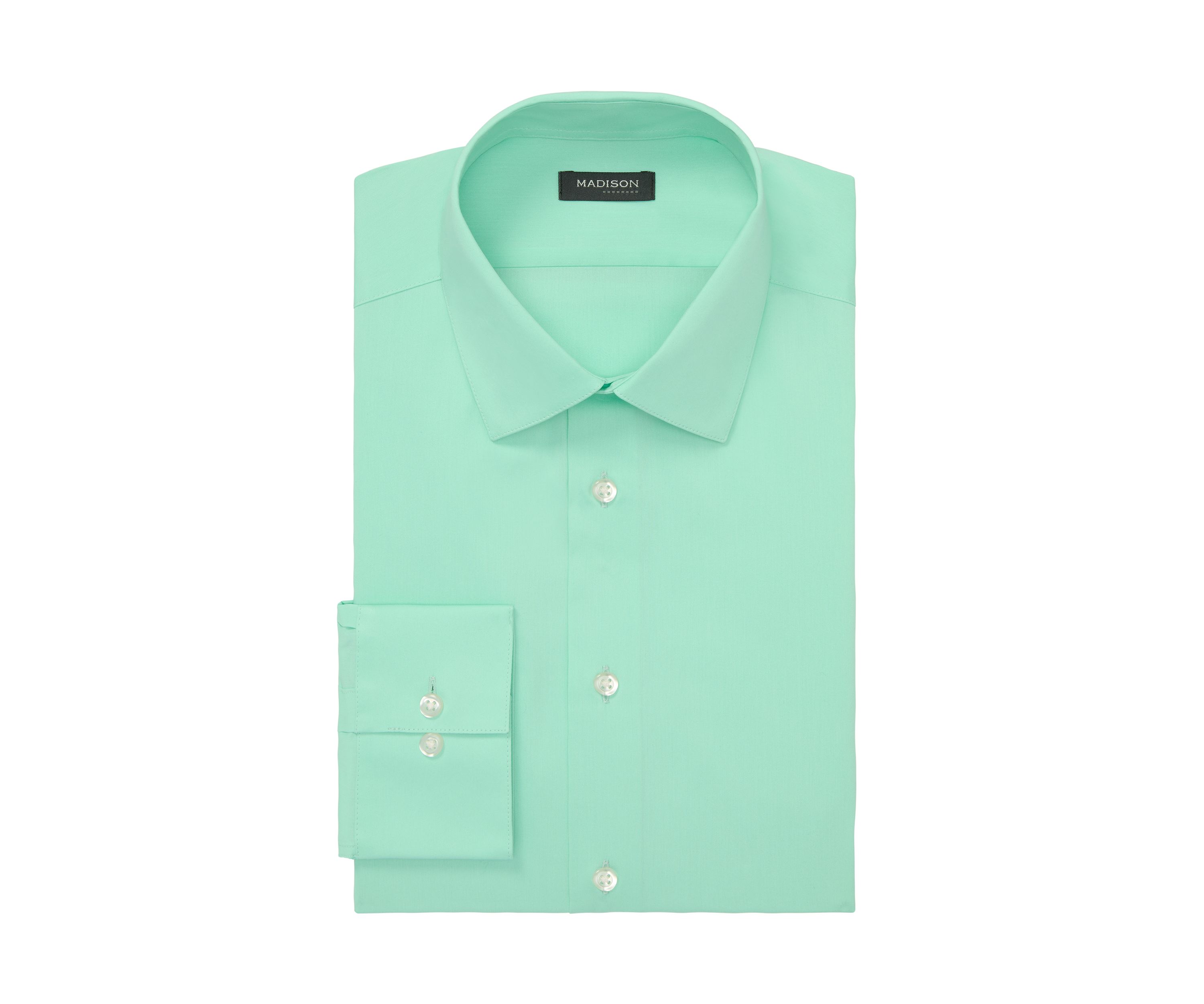 Mens Liquid Soft Stretch Slim Fit Dress Shirt