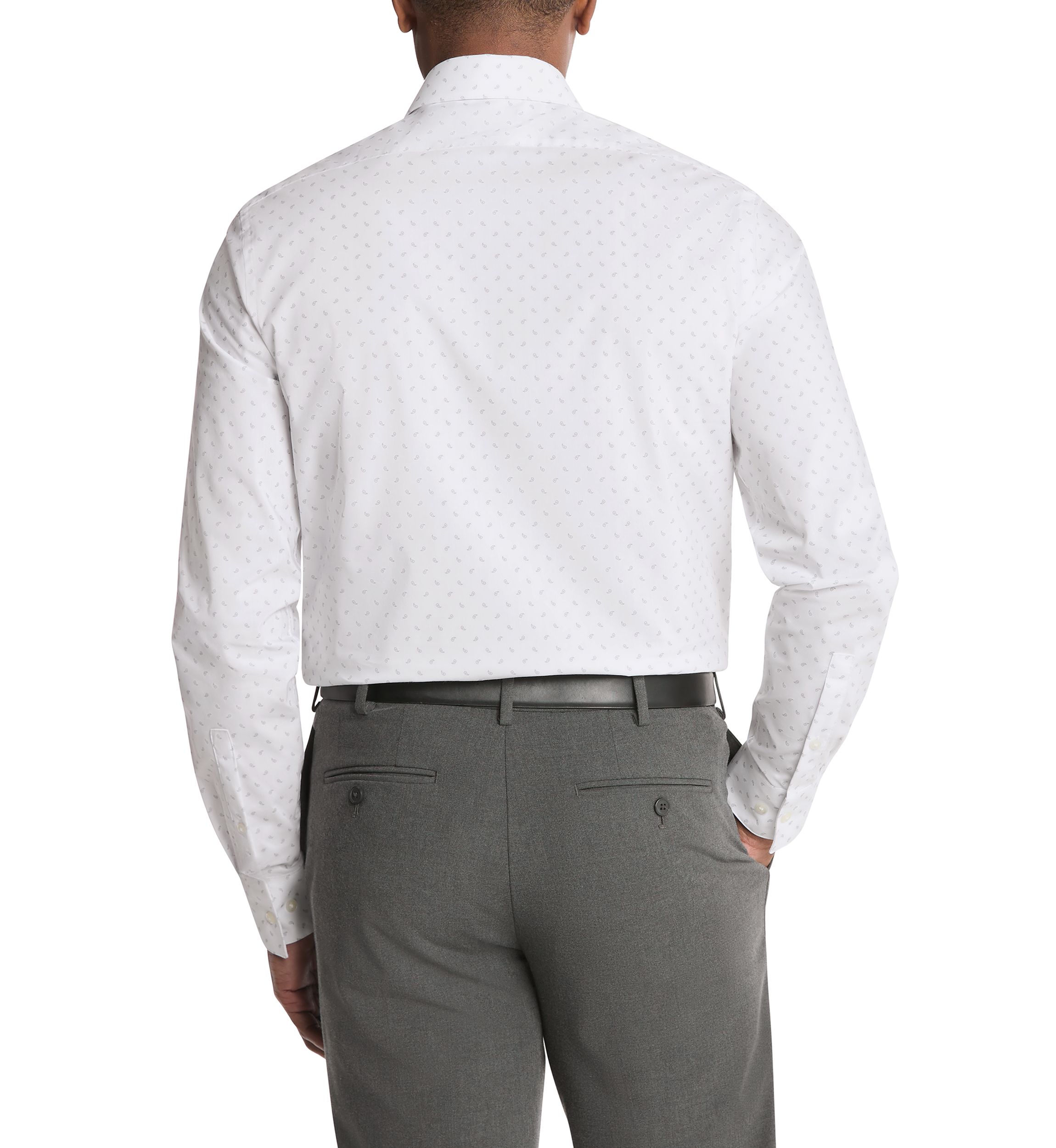 Mens Liquid Soft Stretch, Slim Fit Dress Shirt 