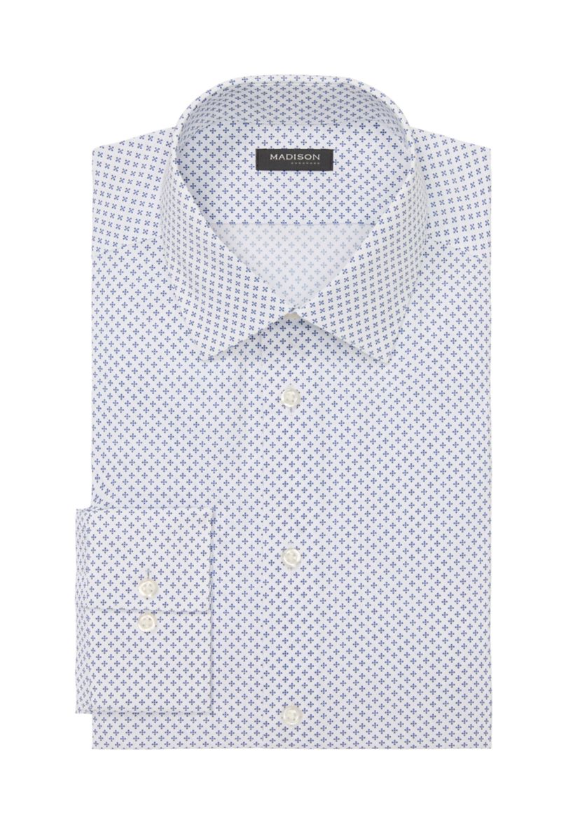 Mens Liquid Soft Stretch, Slim Fit Dress Shirt