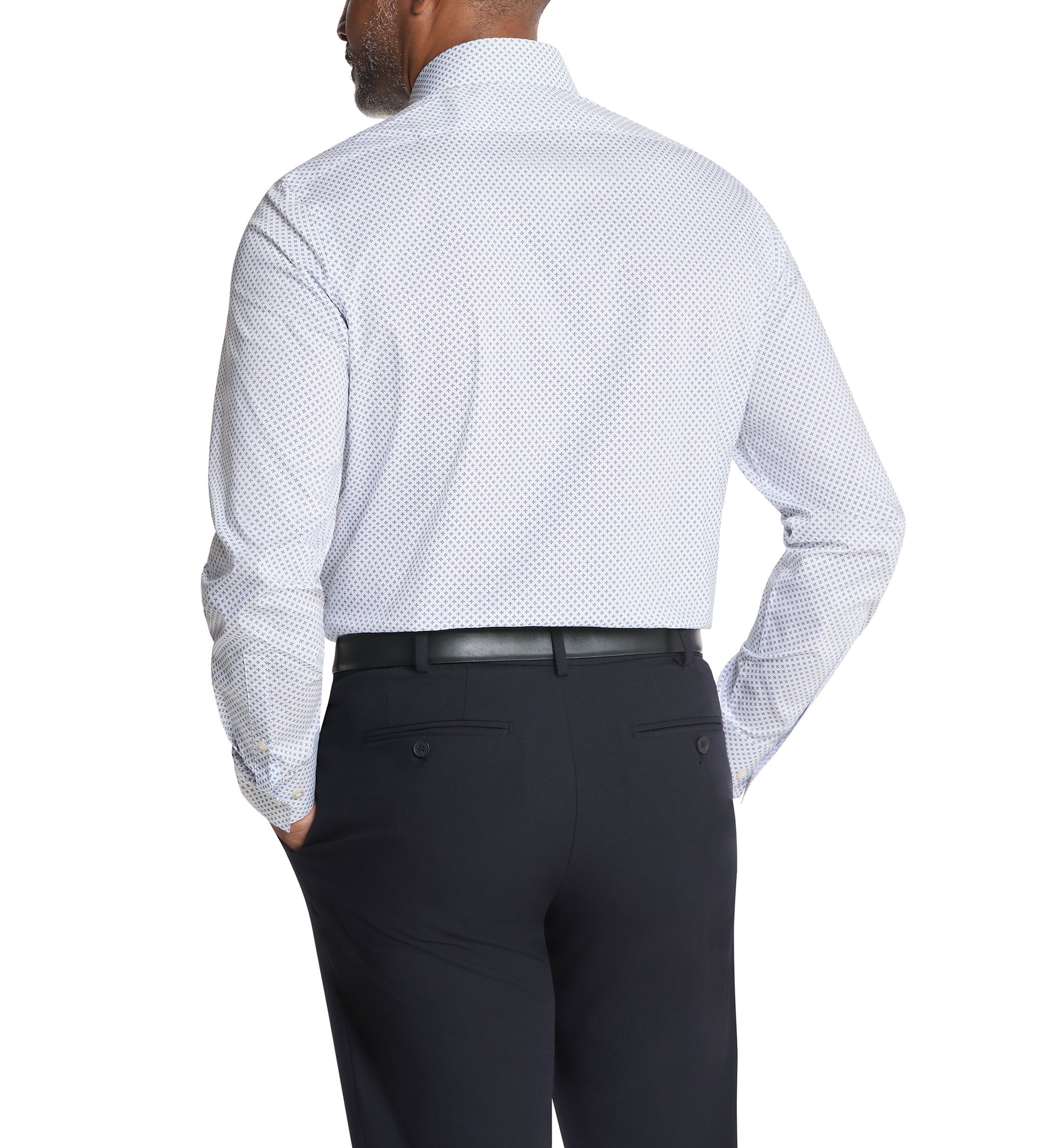 Mens Liquid Soft Stretch, Slim Fit Dress Shirt