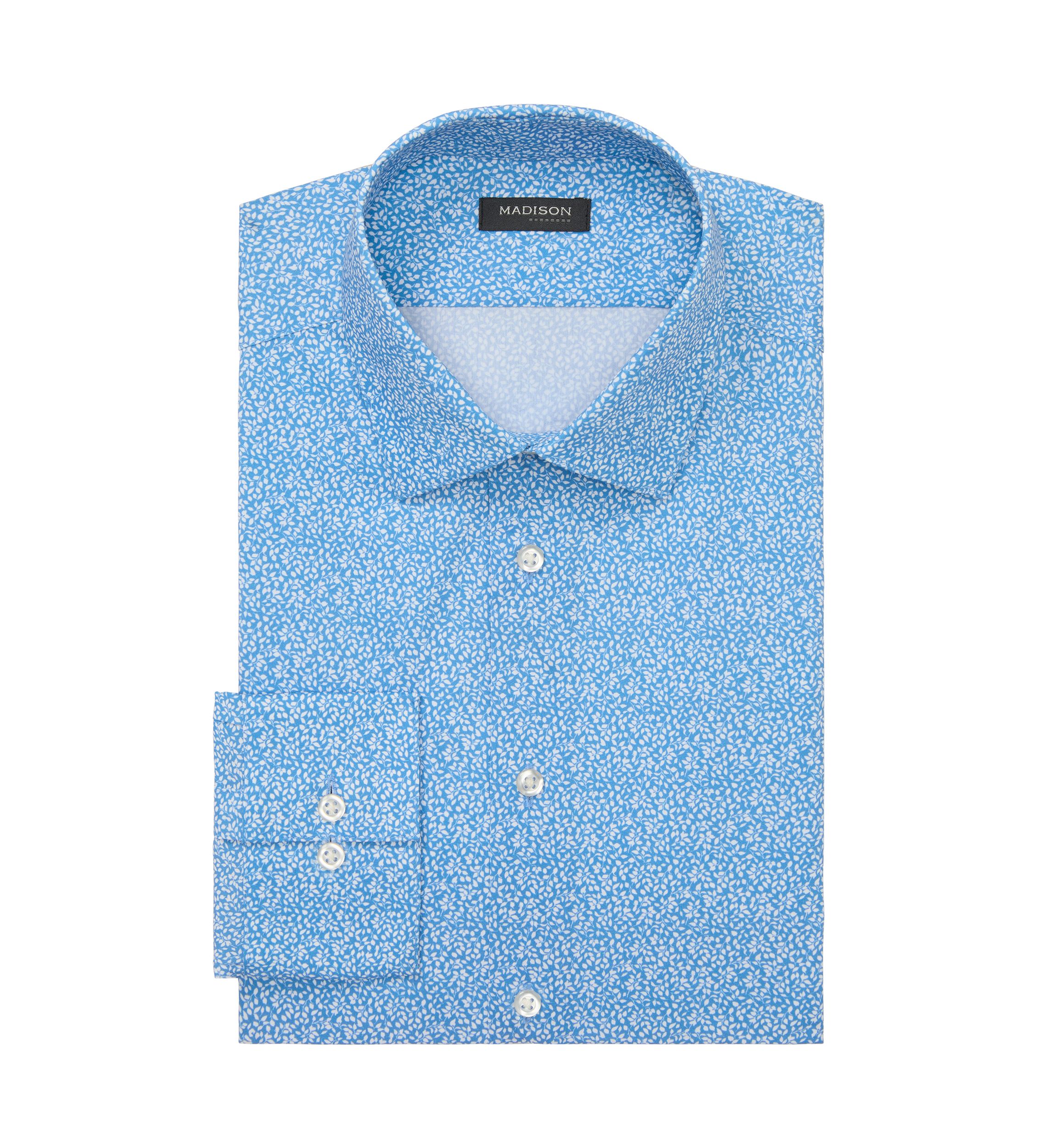 Mens Liquid Soft Stretch Slim Fit Dress Shirt