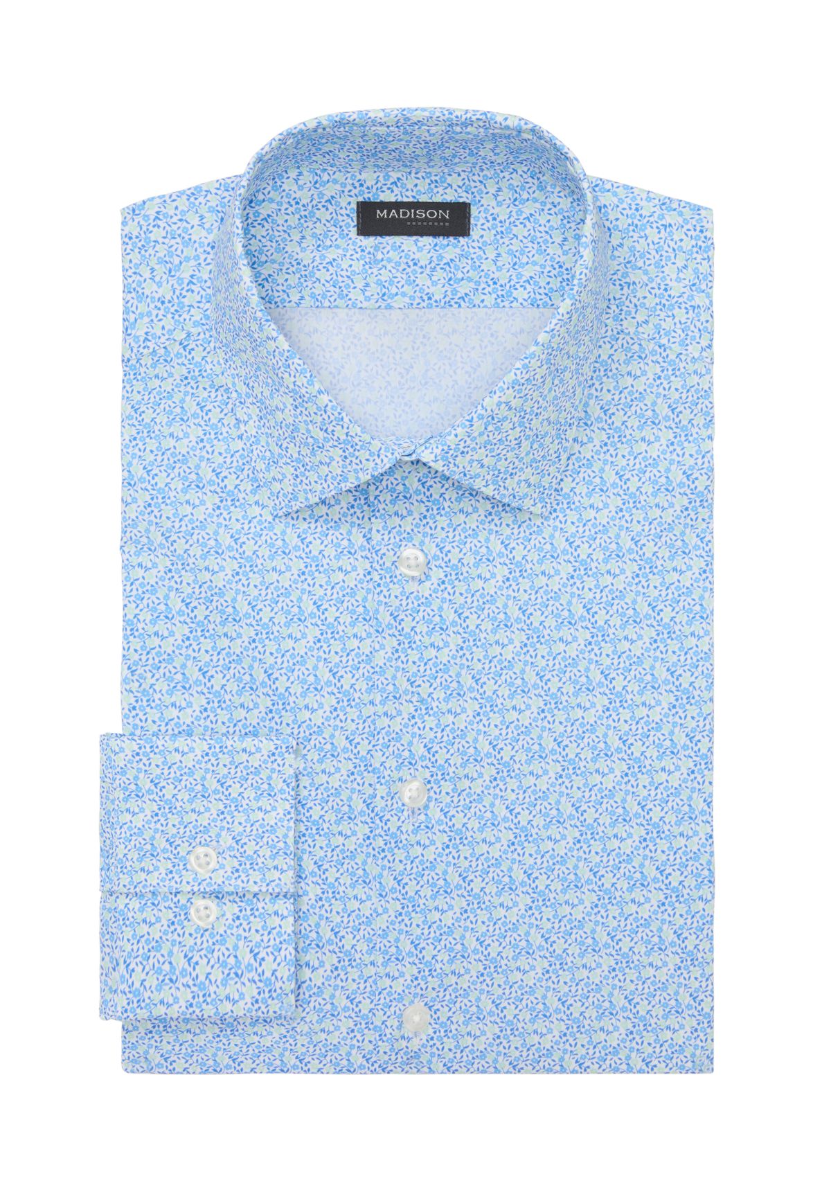 Mens Liquid Soft Stretch, Slim Fit Dress Shirt 