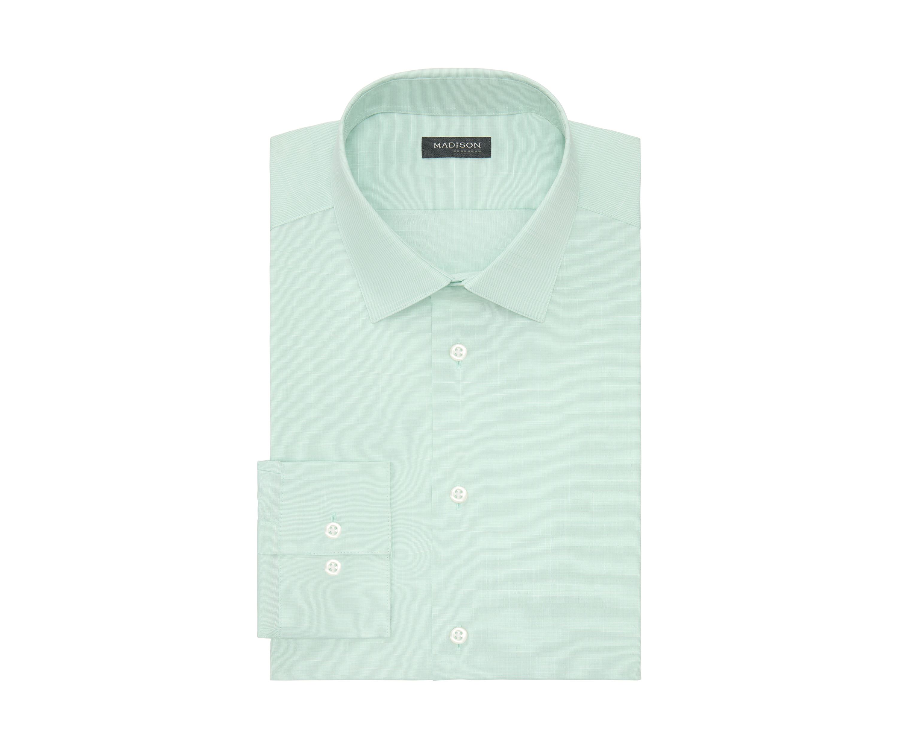 Mens Liquid Soft Stretch Slim Fit Dress Shirt