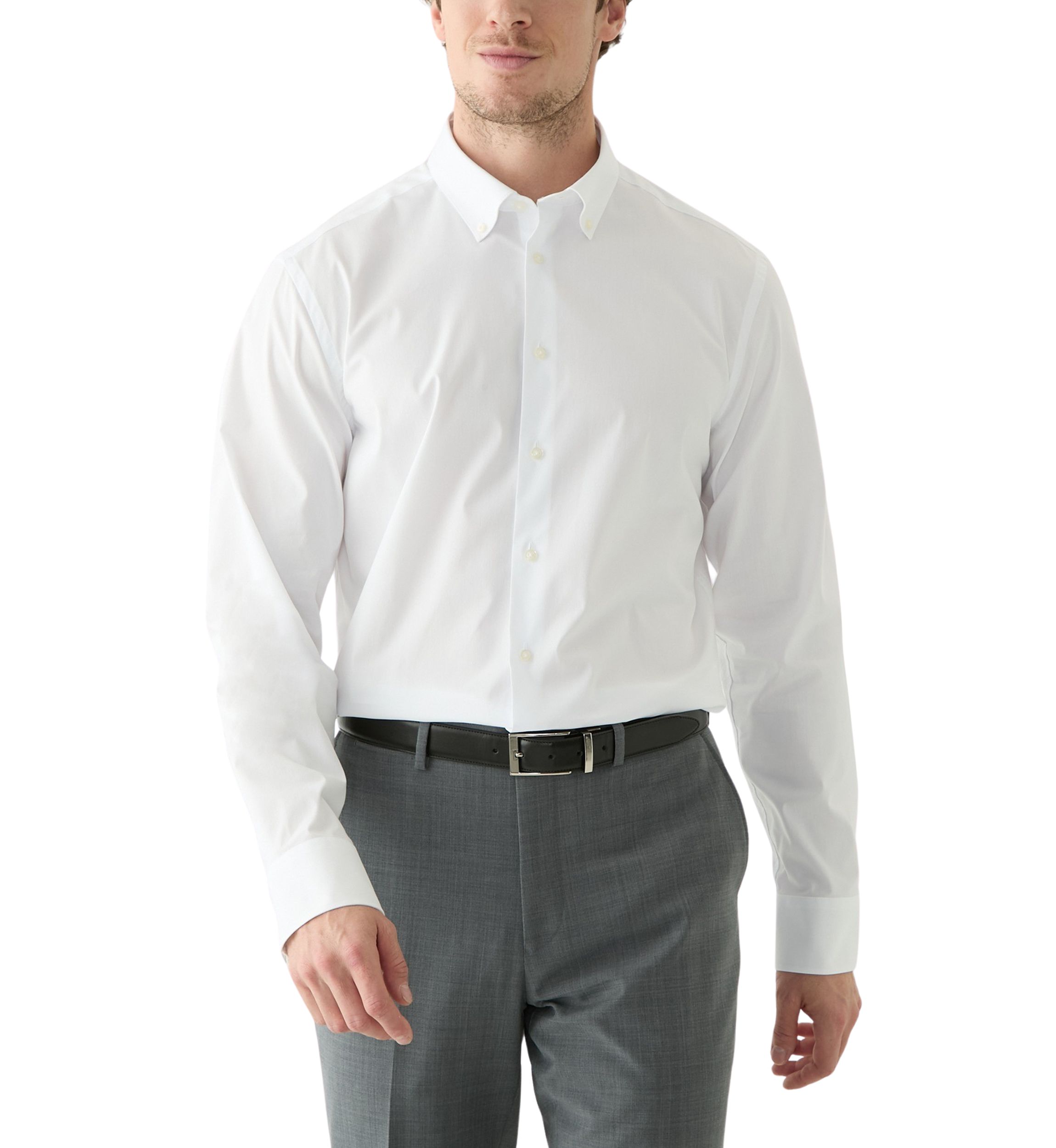 Liquid Soft Stretch, Slim Fit Dress Shirt 