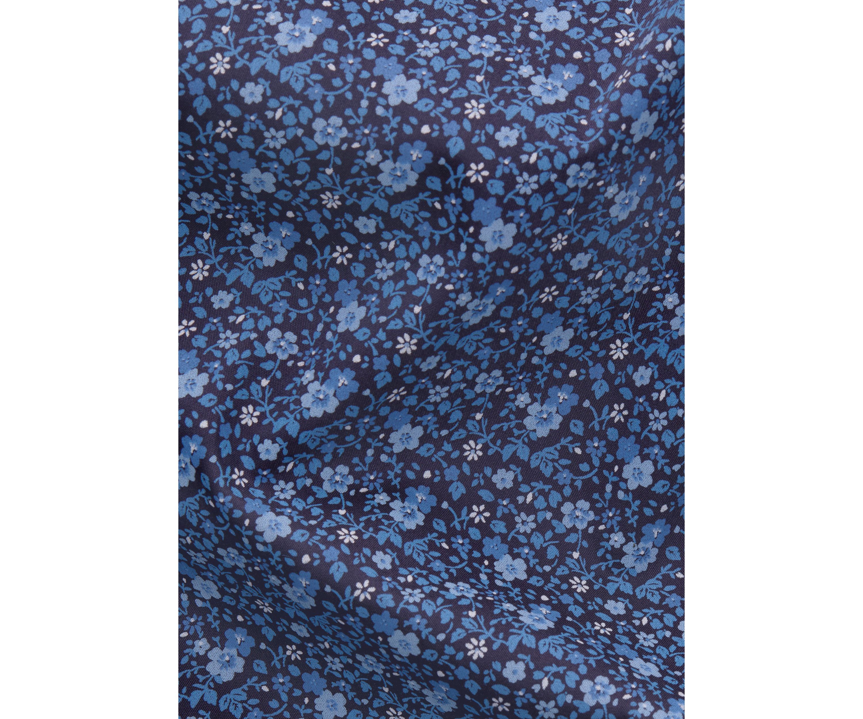 Mens Slim Fit Printed Button Down Shirt