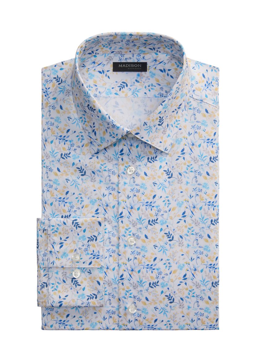 madison slim fit dress shirts Madison Men's Liquid Soft Stretch Slim Fit Dress Shirt