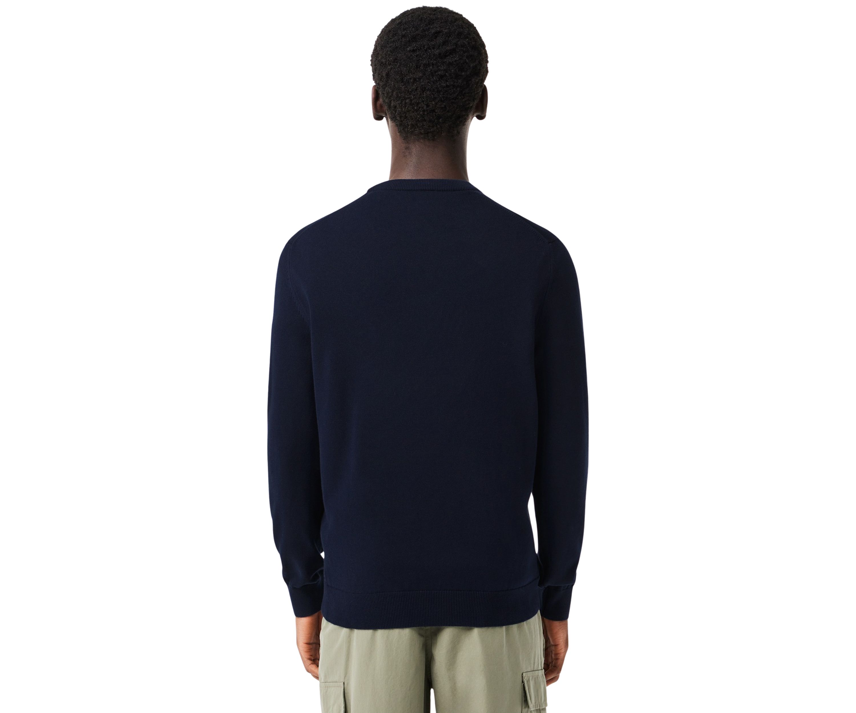 Solid Crew Neck Sweater