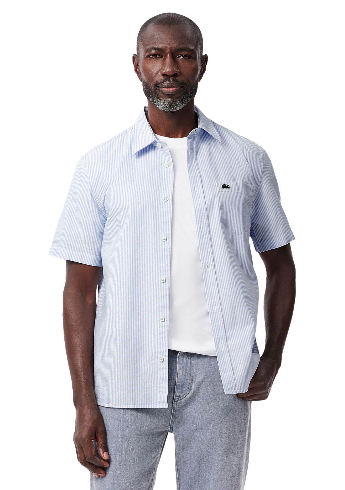 Regular Fit Short Sleeved Oxford Shirt
