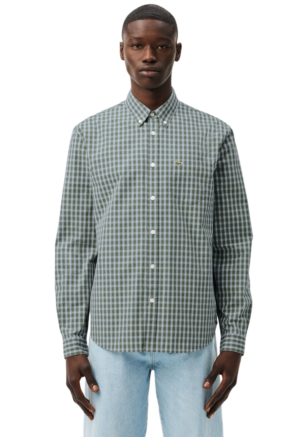 Regular Fit Plaid Polin Shirt