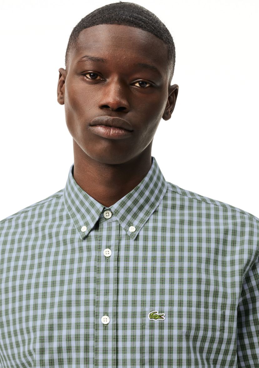 Regular Fit Plaid Polin Shirt