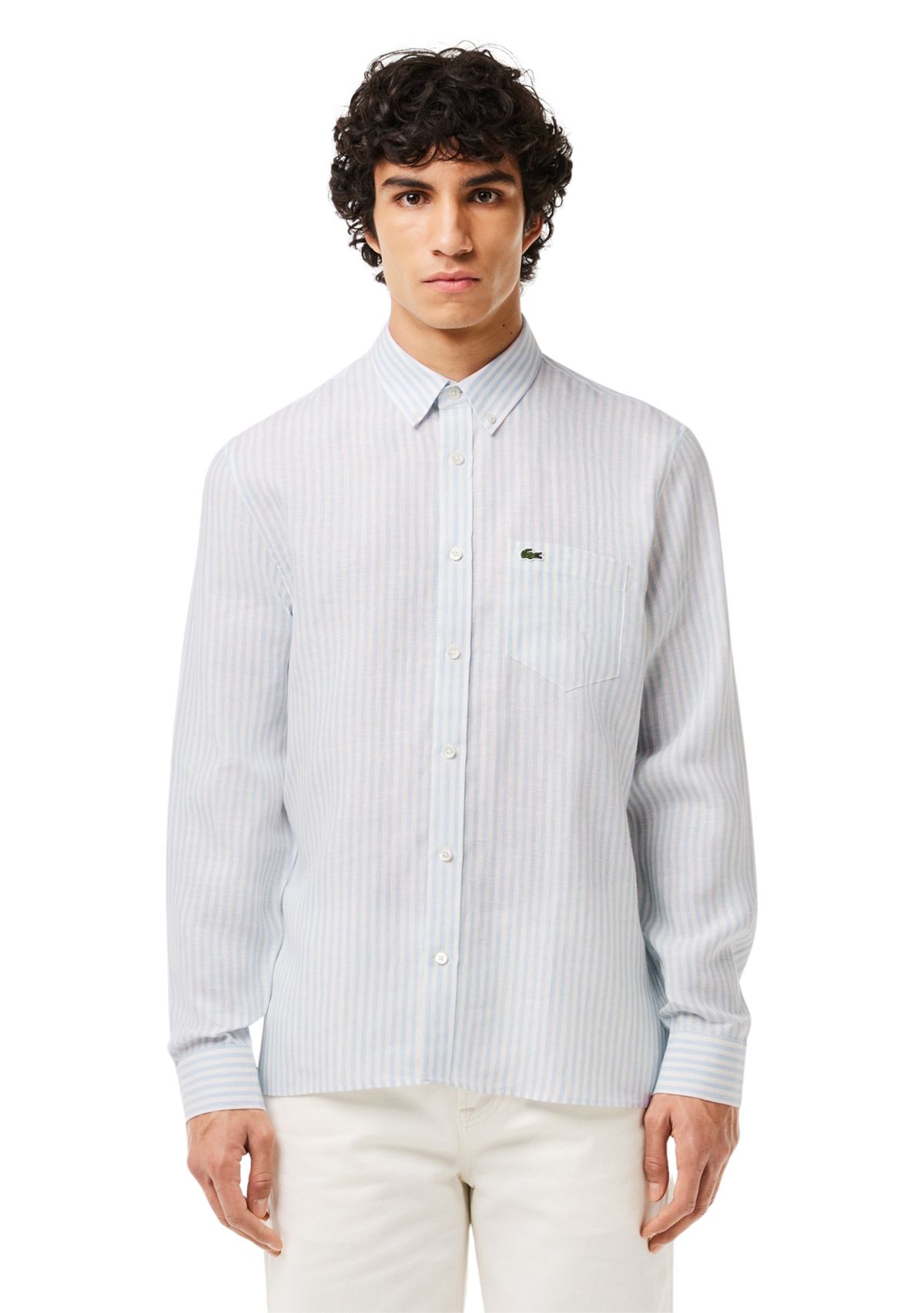Mens Regular Fit Linen Shirt