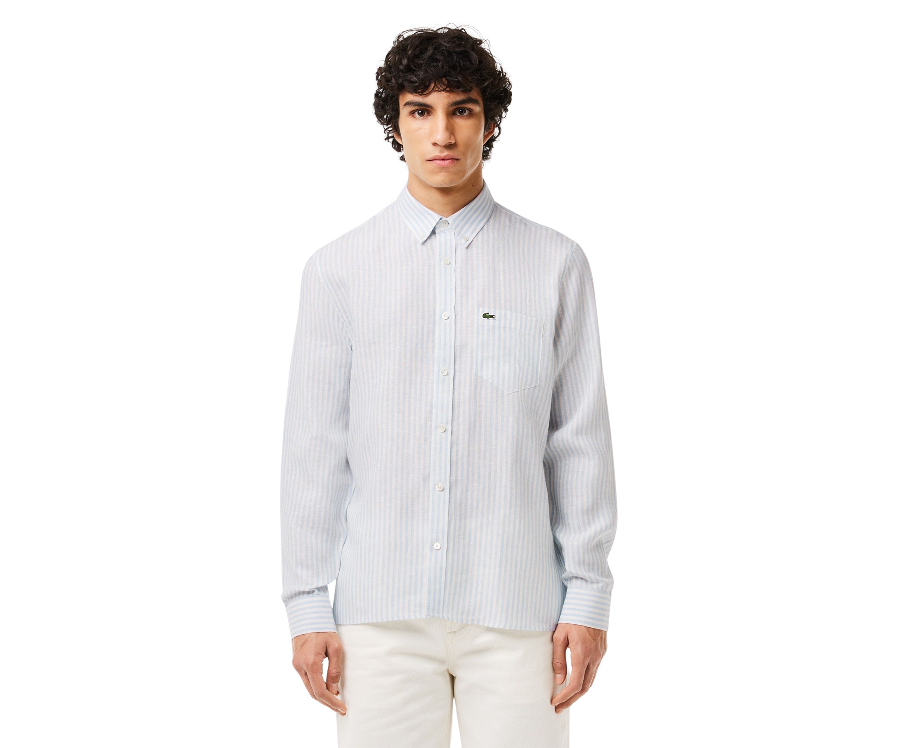 Mens Regular Fit Linen Shirt