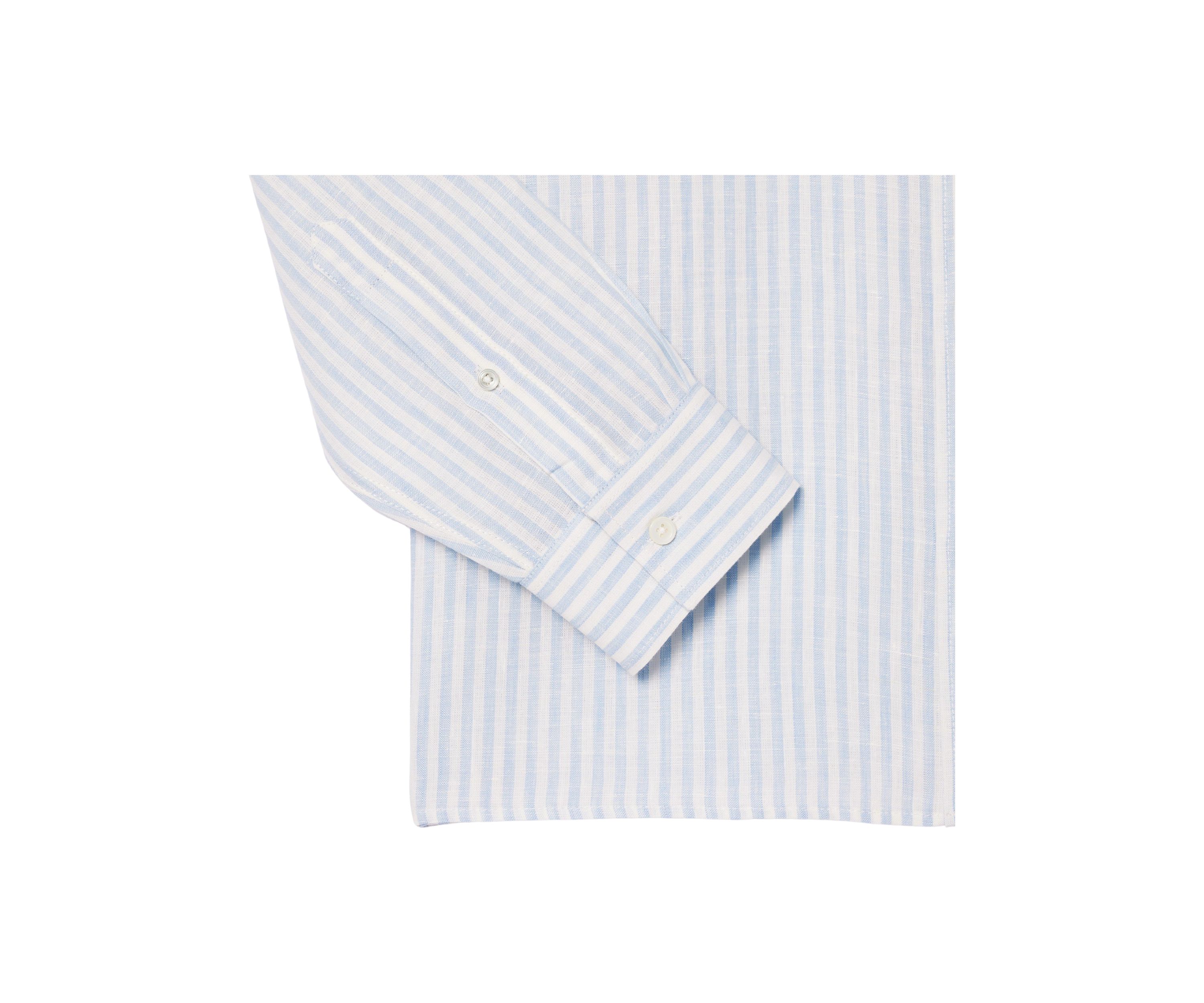 Mens Regular Fit Linen Shirt