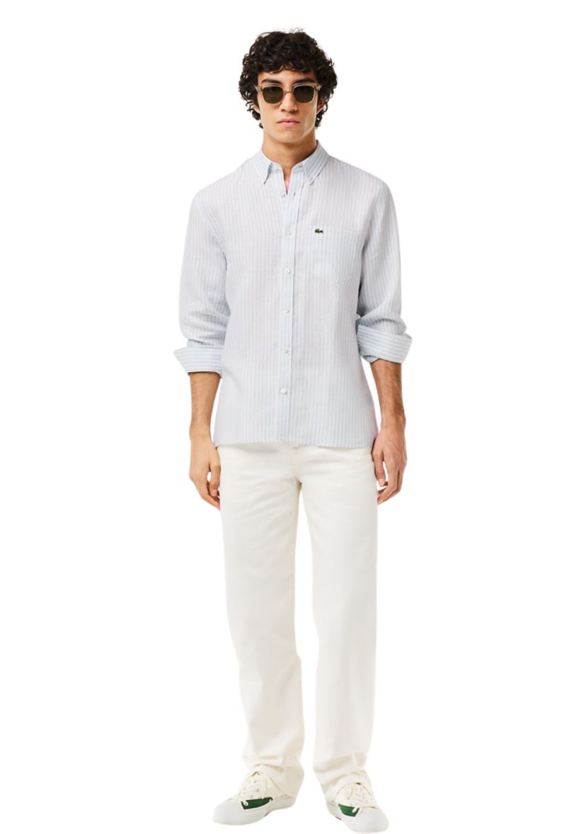 Mens Regular Fit Linen Shirt