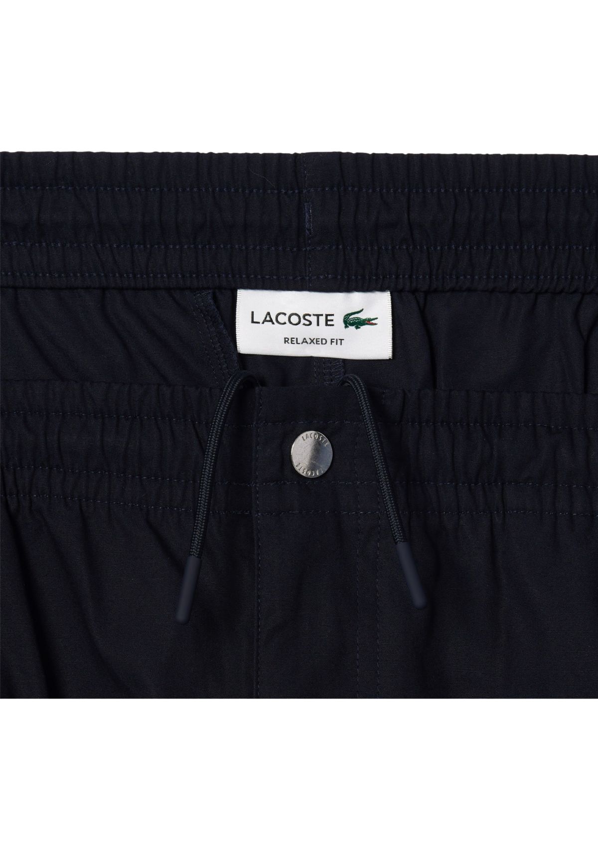 Relaxed Fit Cotton Poplin Elasticated Shorts