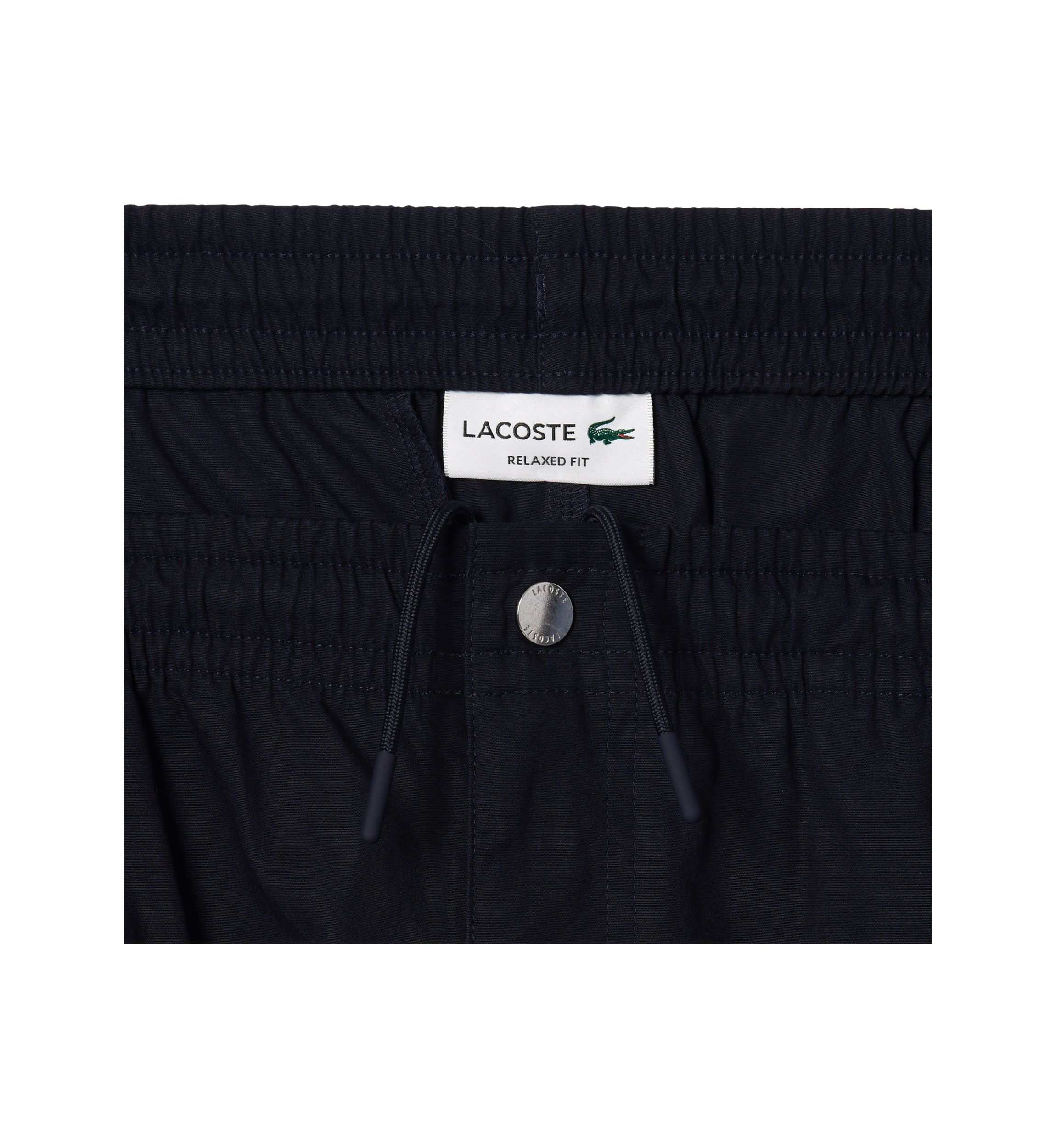Relaxed Fit Cotton Poplin Elasticated Shorts