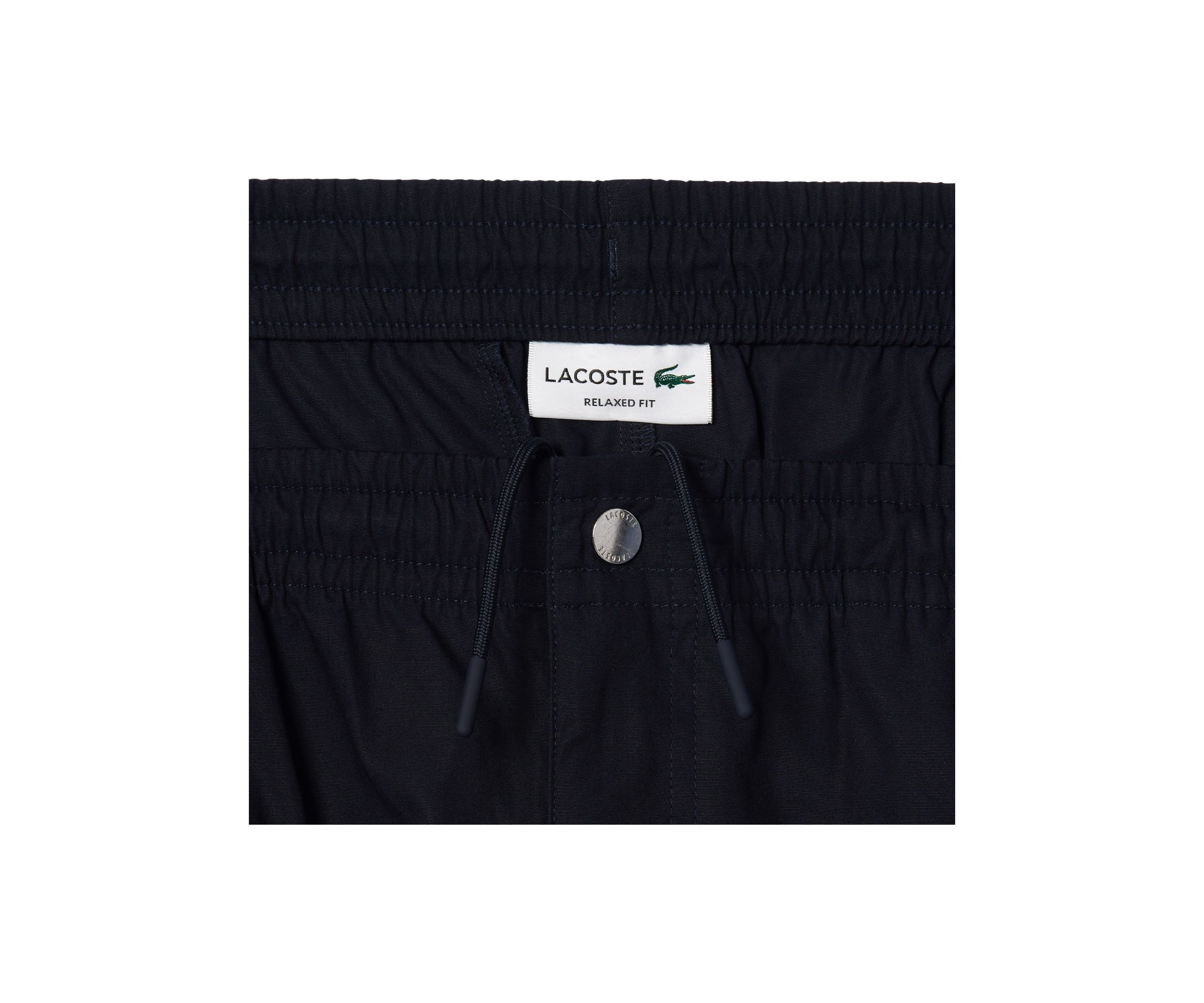Relaxed Fit Cotton Poplin Elasticated Shorts