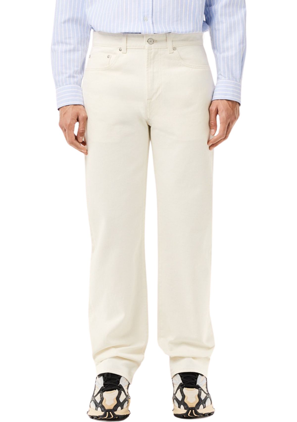 Straight Fit Denim Pants 