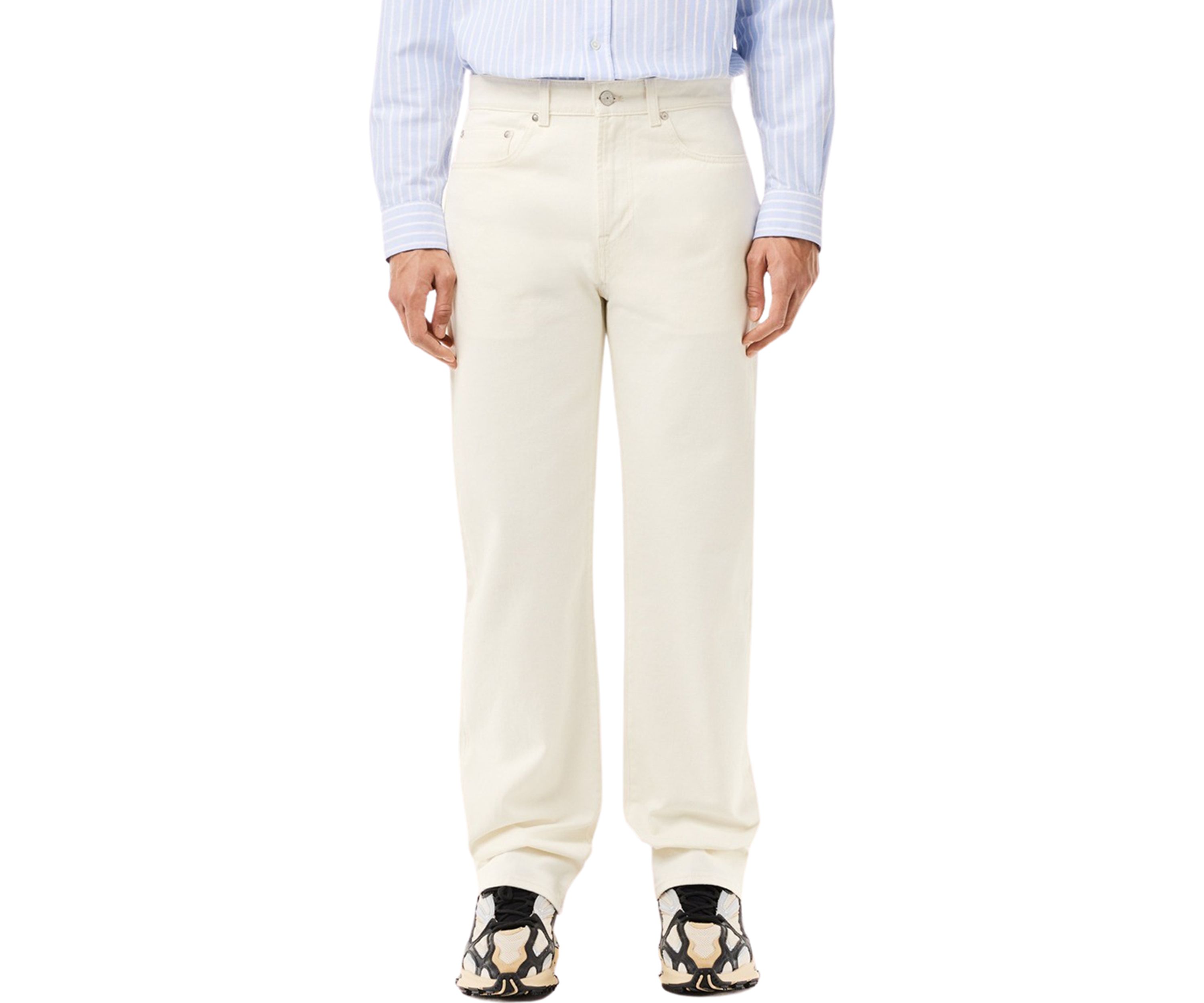 Straight Fit Denim Pants 