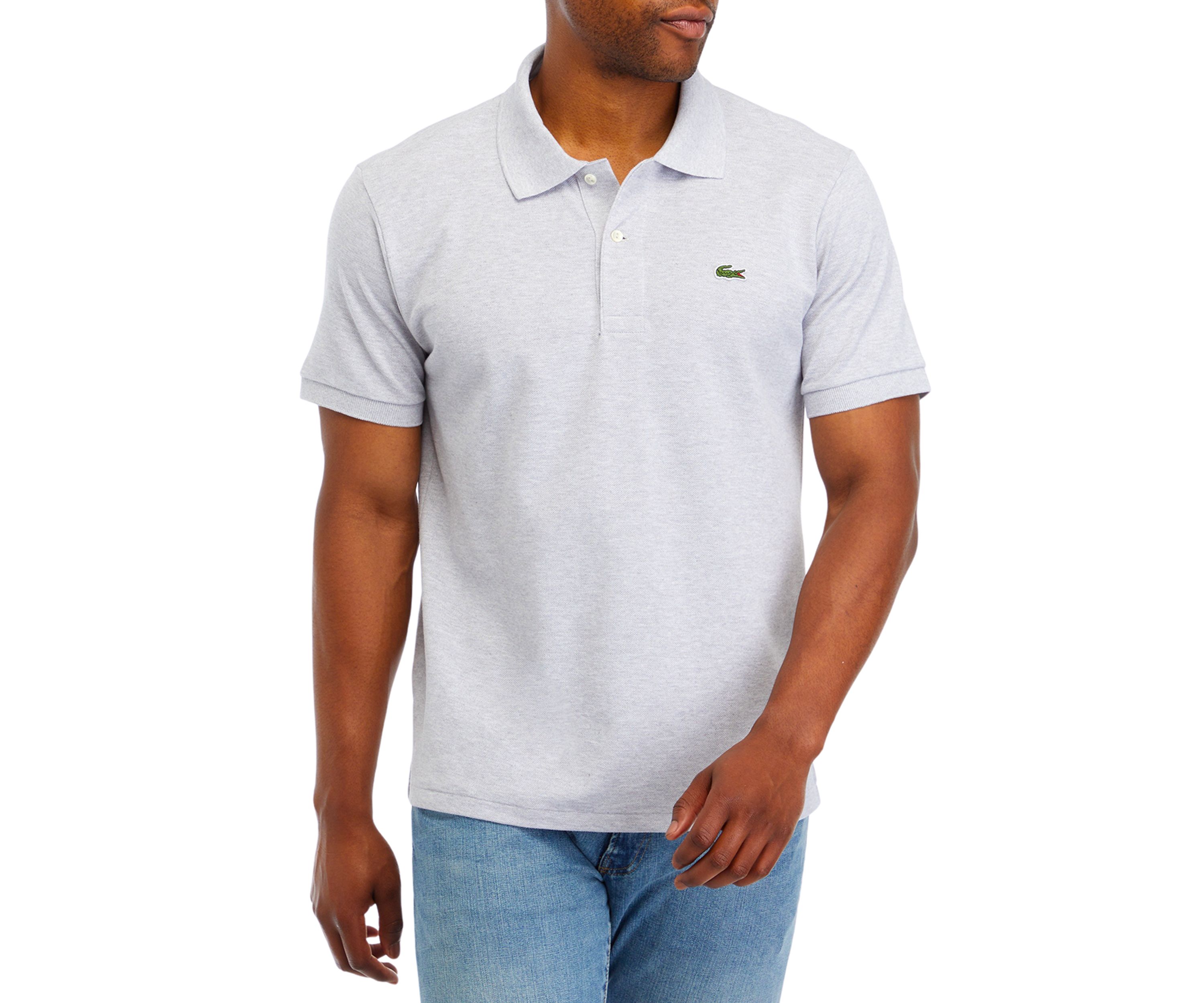 Mens Short Sleeve Classic Fit Pique Polo Shirt