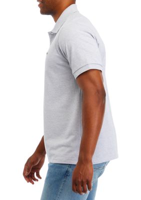 Men's Short Sleeve Classic Fit Pique Polo Shirt
