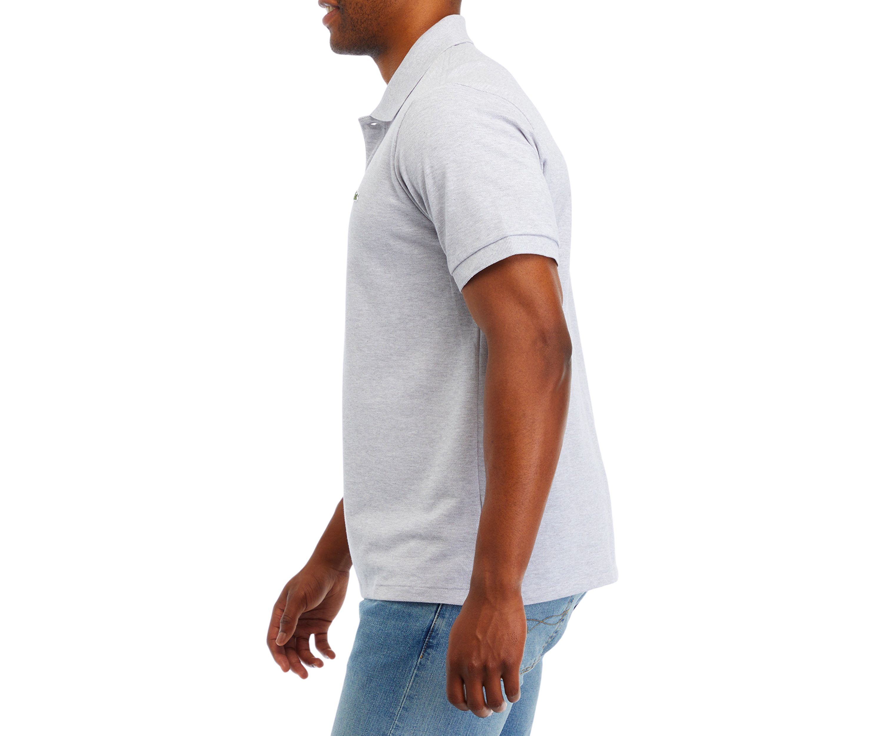Mens Short Sleeve Classic Fit Pique Polo Shirt