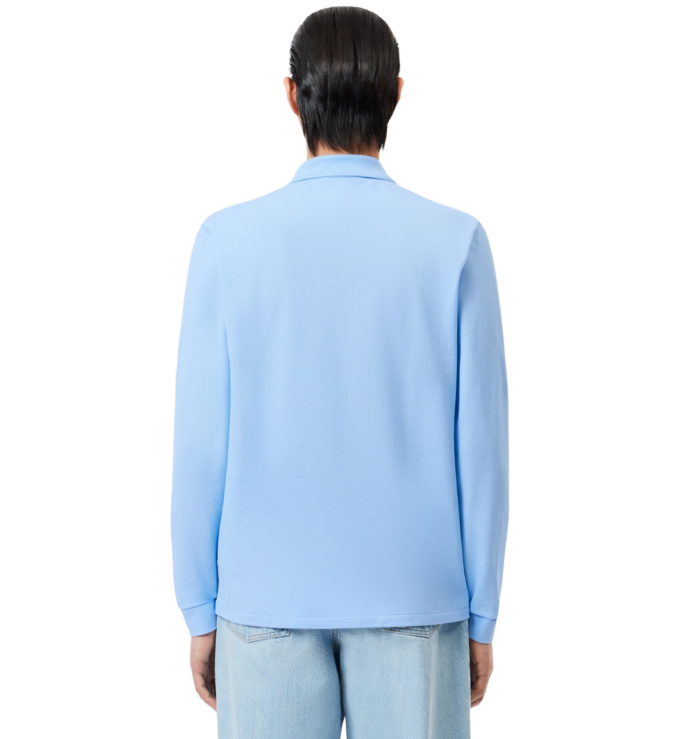 Mens Classic Fit Long Sleeve L.12.12 Polo Shirt