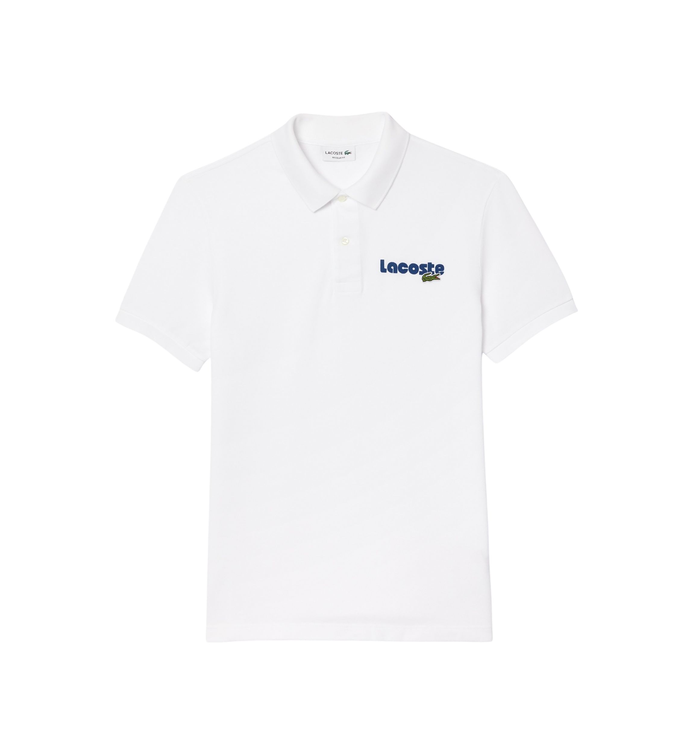 Mens Washed Effect Cotton Piqué Polo Shirt