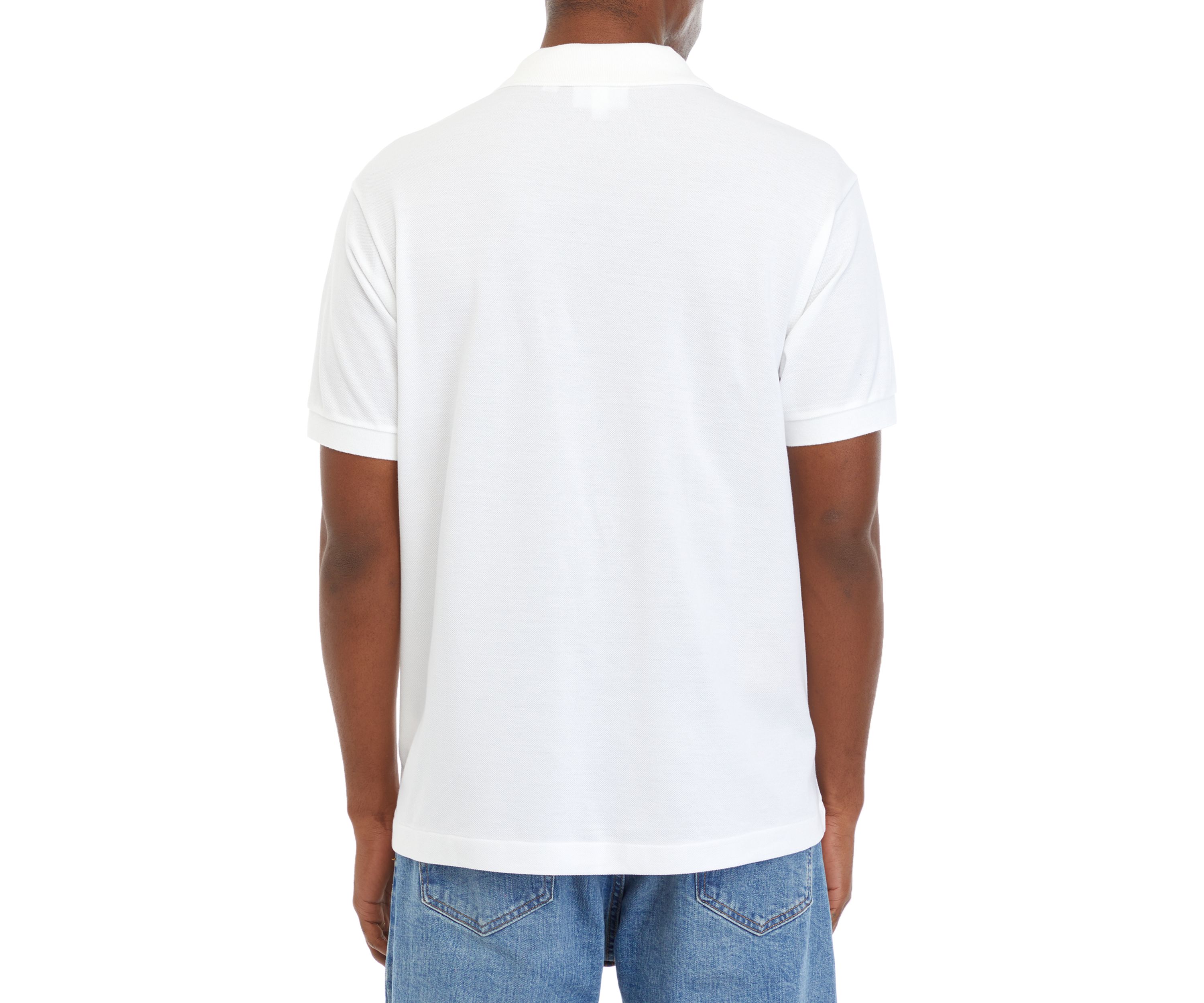 Mens Embroidered Slogan Polo Shirt