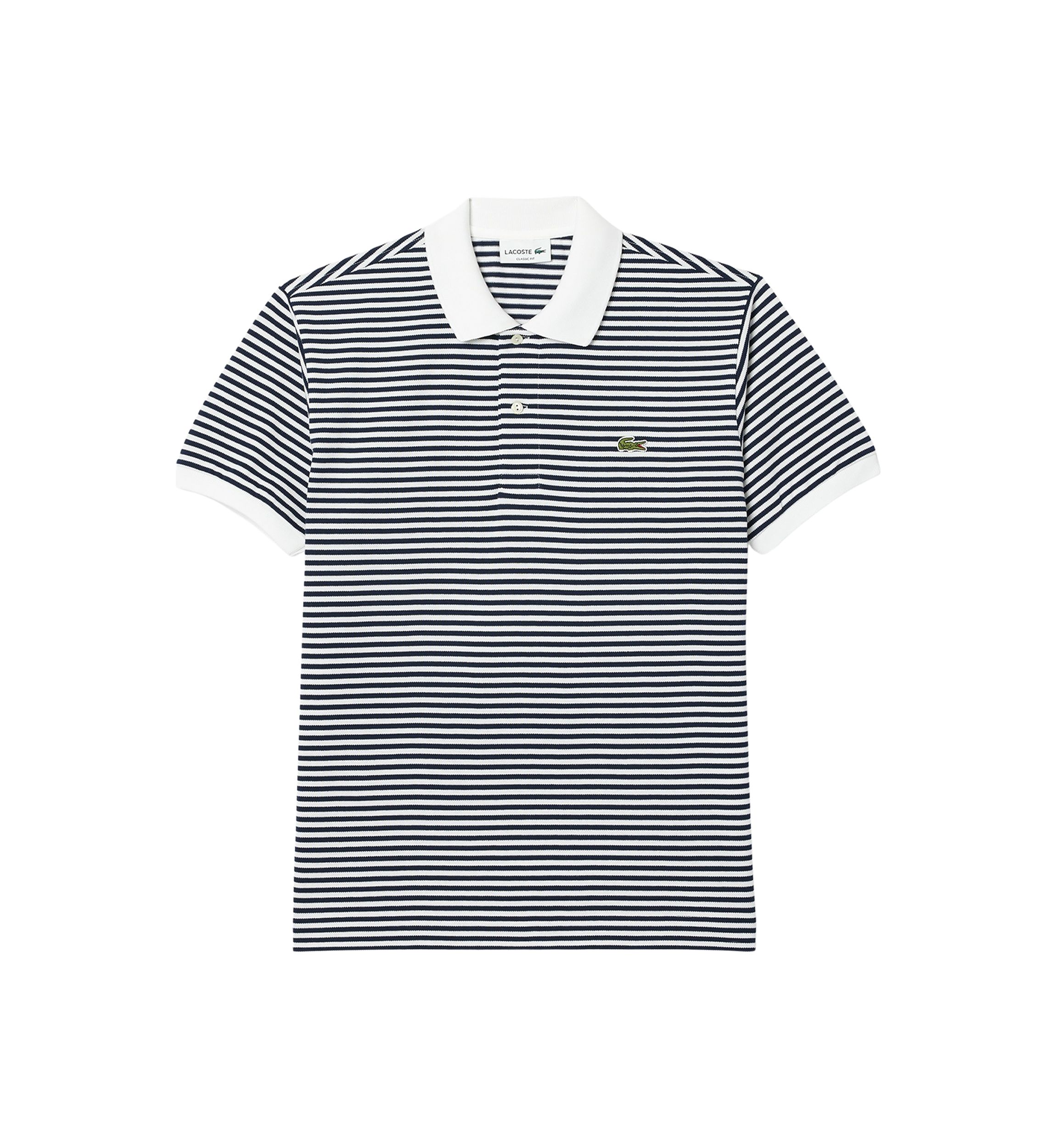 Original L1212 Striped Cotton Polo Shirt