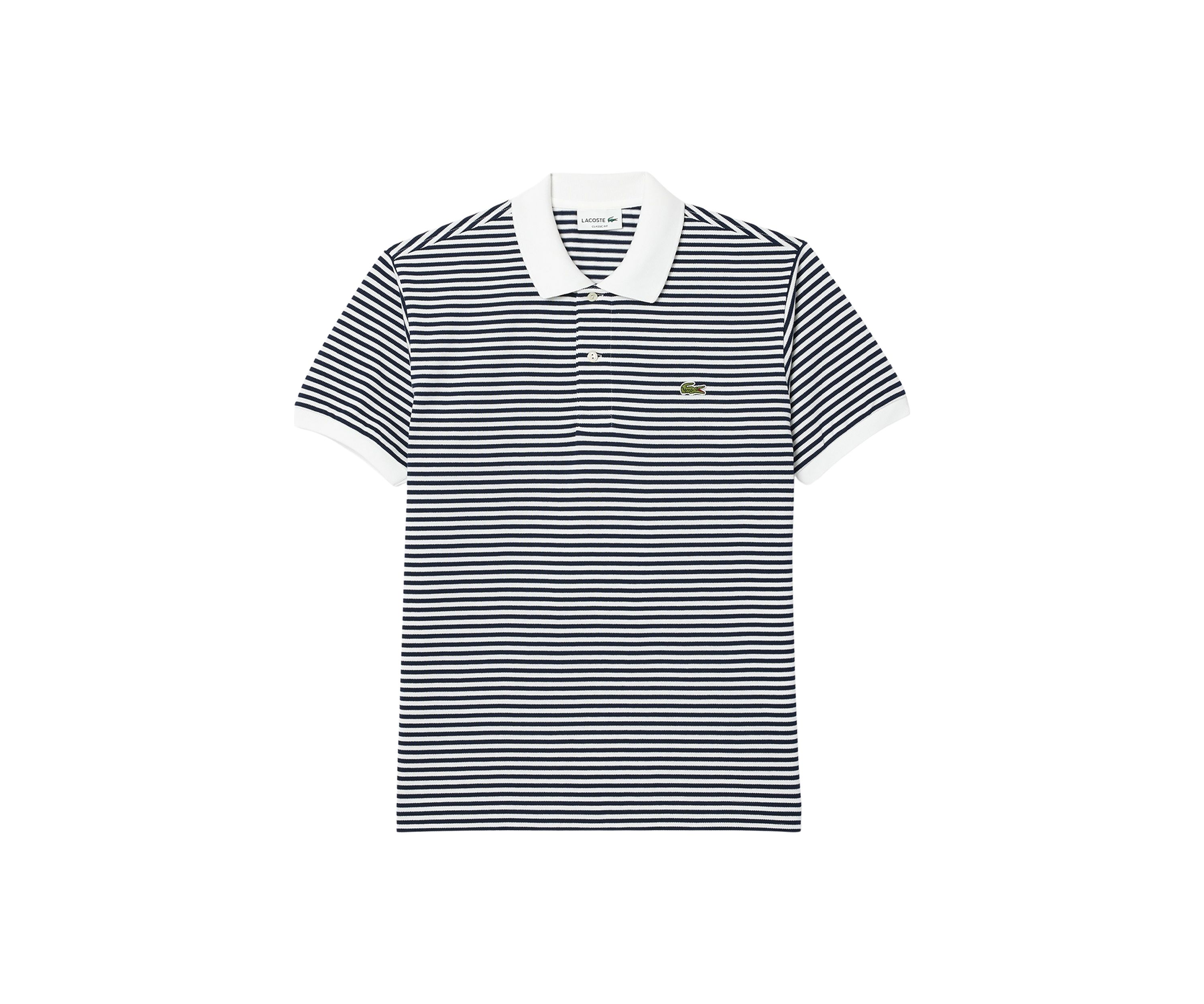 Original L1212 Striped Cotton Polo Shirt