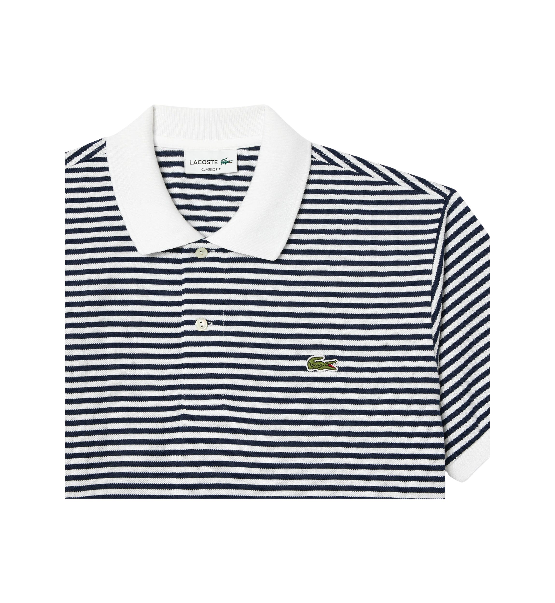 Original L1212 Striped Cotton Polo Shirt