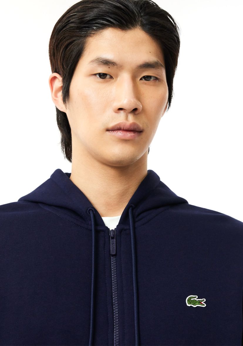 Mens Zip Up Fleece Hoodie