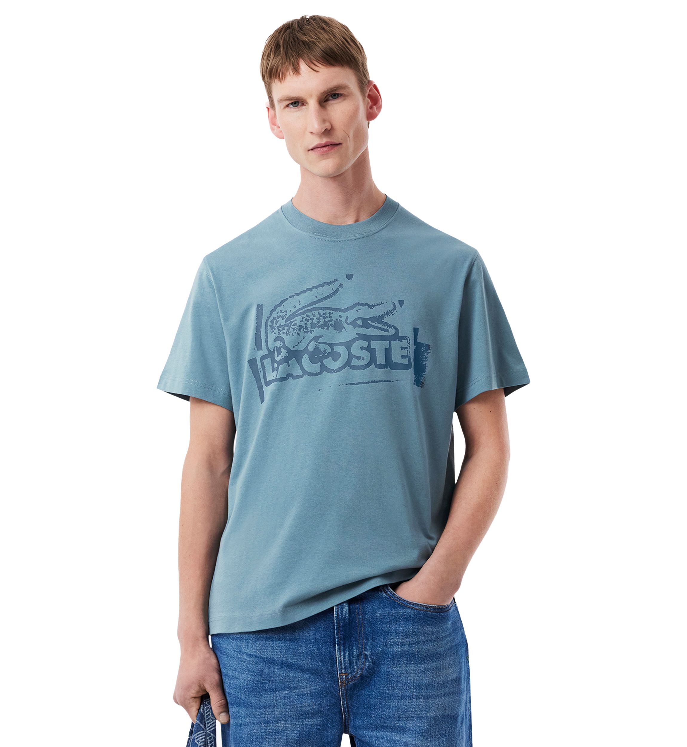 Mens Printed Cotton Jersey T-shirt