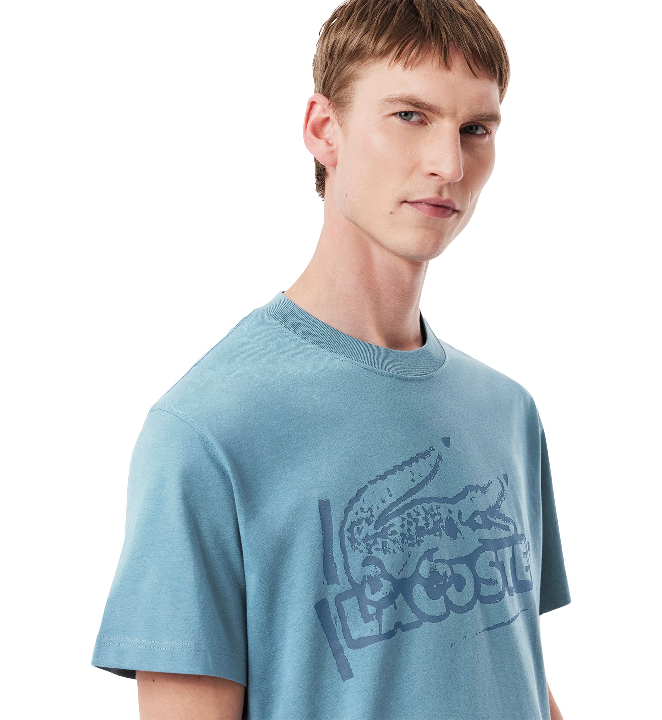 Mens Printed Cotton Jersey T-shirt