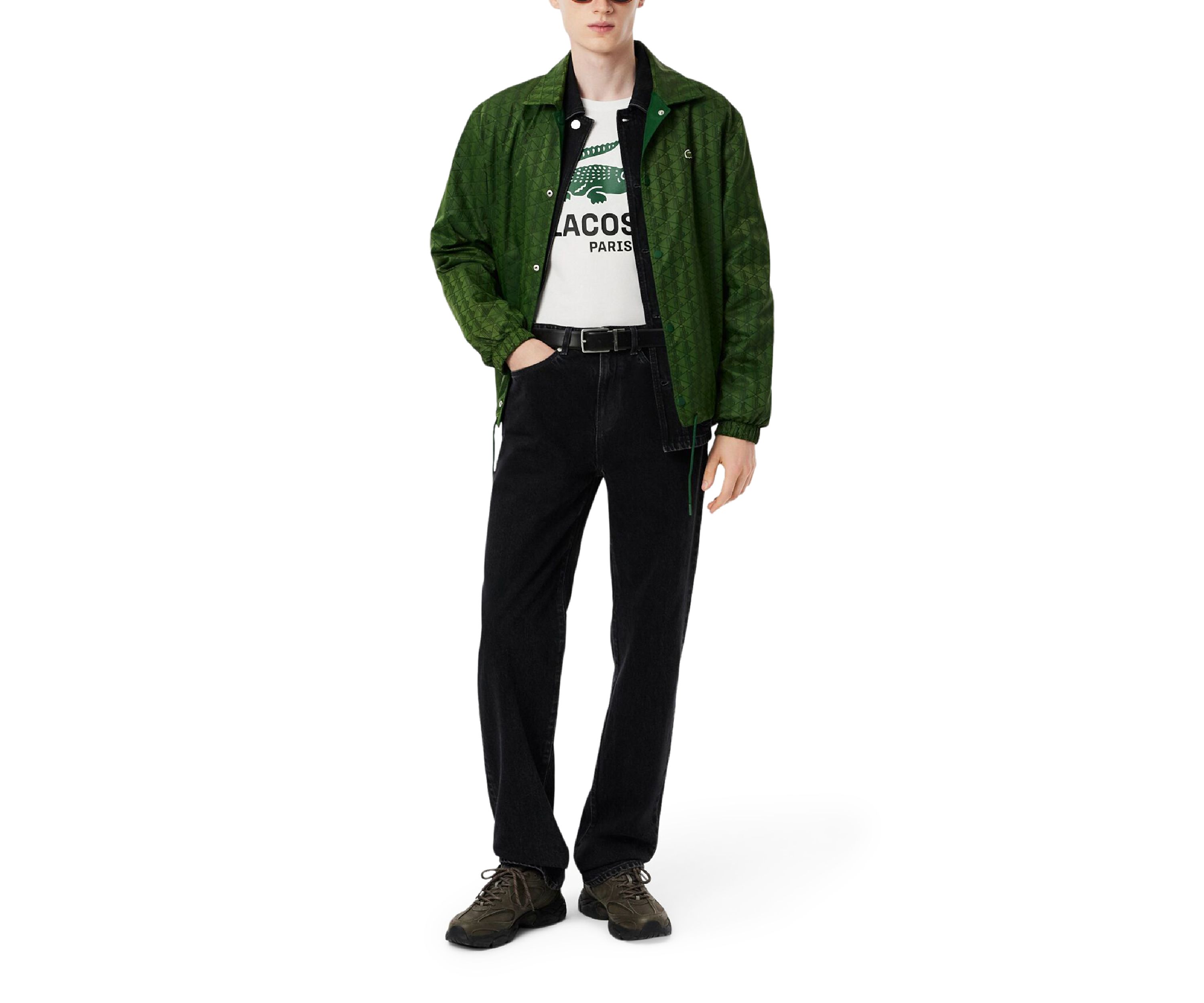 Mens Crocodile Graphic T-Shirt 
