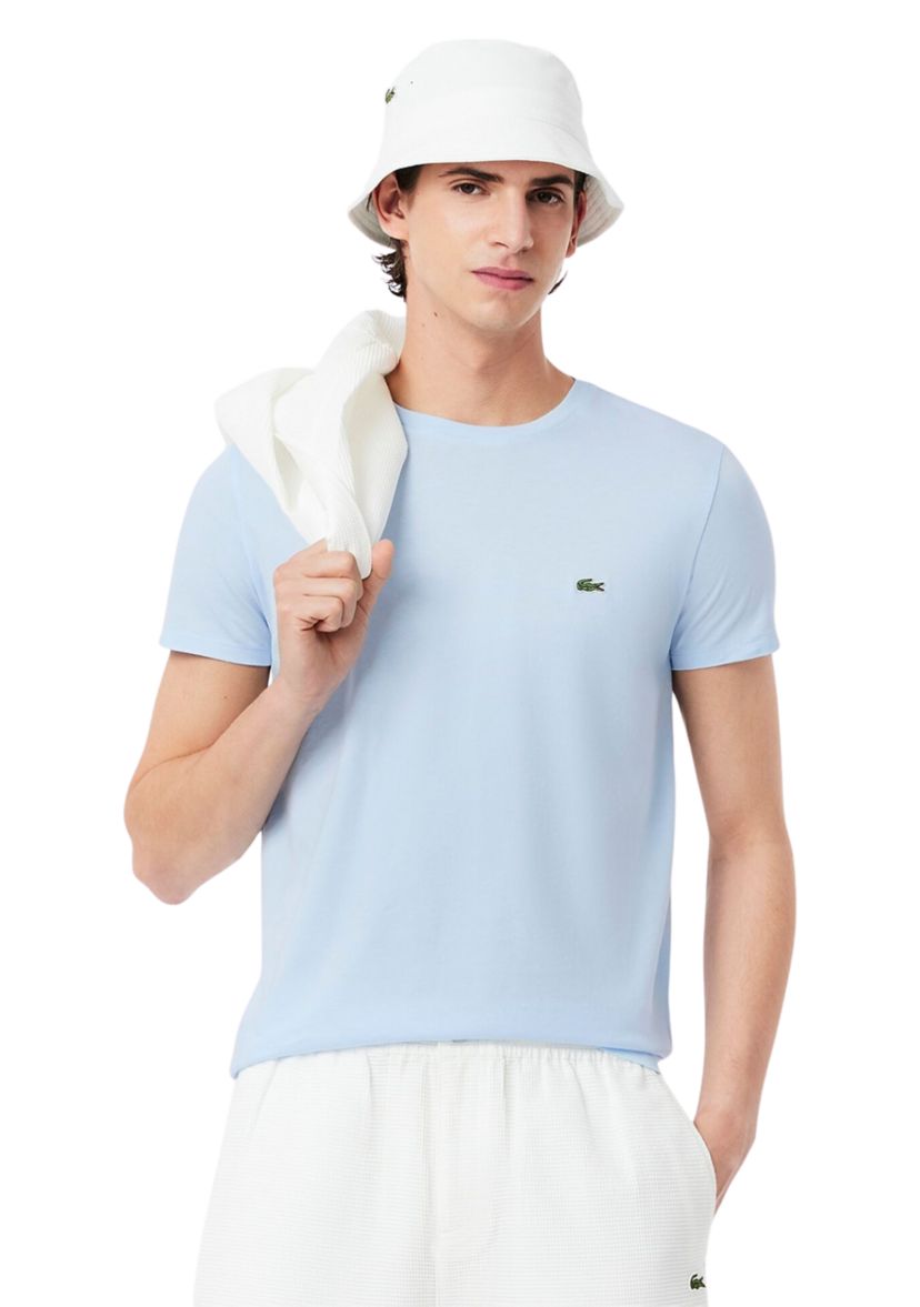 Mens Crew Neck Pima Cotton Jersey T-Shirt