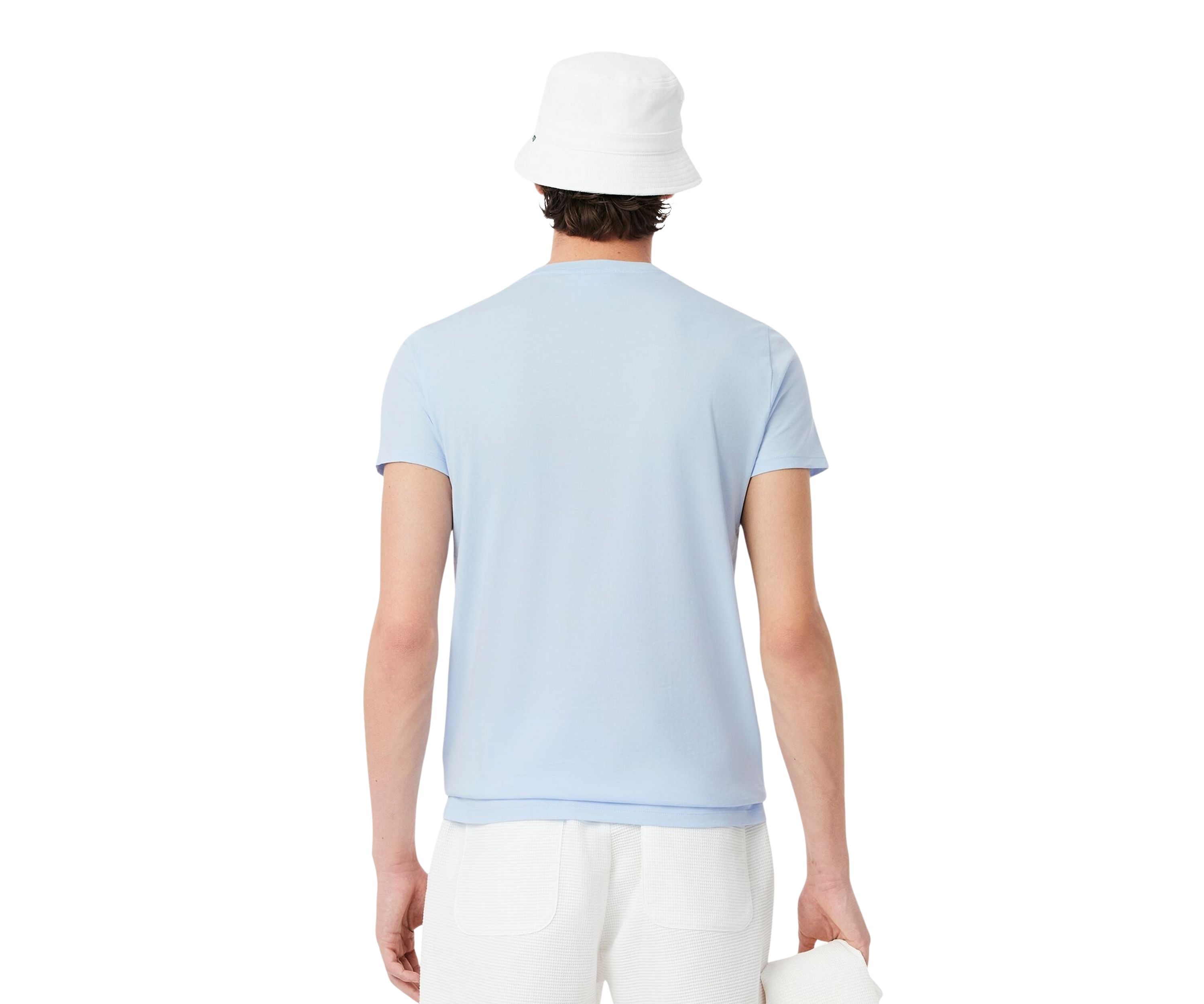 Mens Crew Neck Pima Cotton Jersey T-Shirt