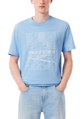Lacoste Mens Printed Tee XL