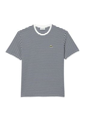 Men's Heavy Cotton Striped T-Shirt