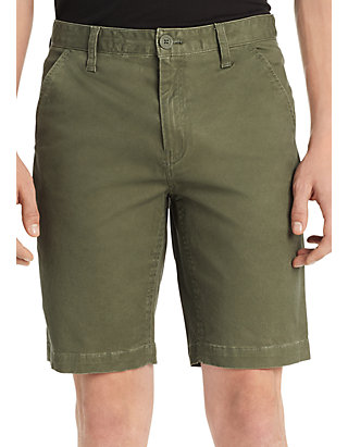 Calvin Klein Twill Flat Front Shorts | belk
