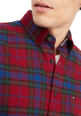 Eberlie Tartan Long Sleeve Flannel Shirt