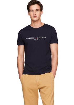 Tommy Hilfiger Men's Embroidered Tommy Logo T-Shirt, X-Large