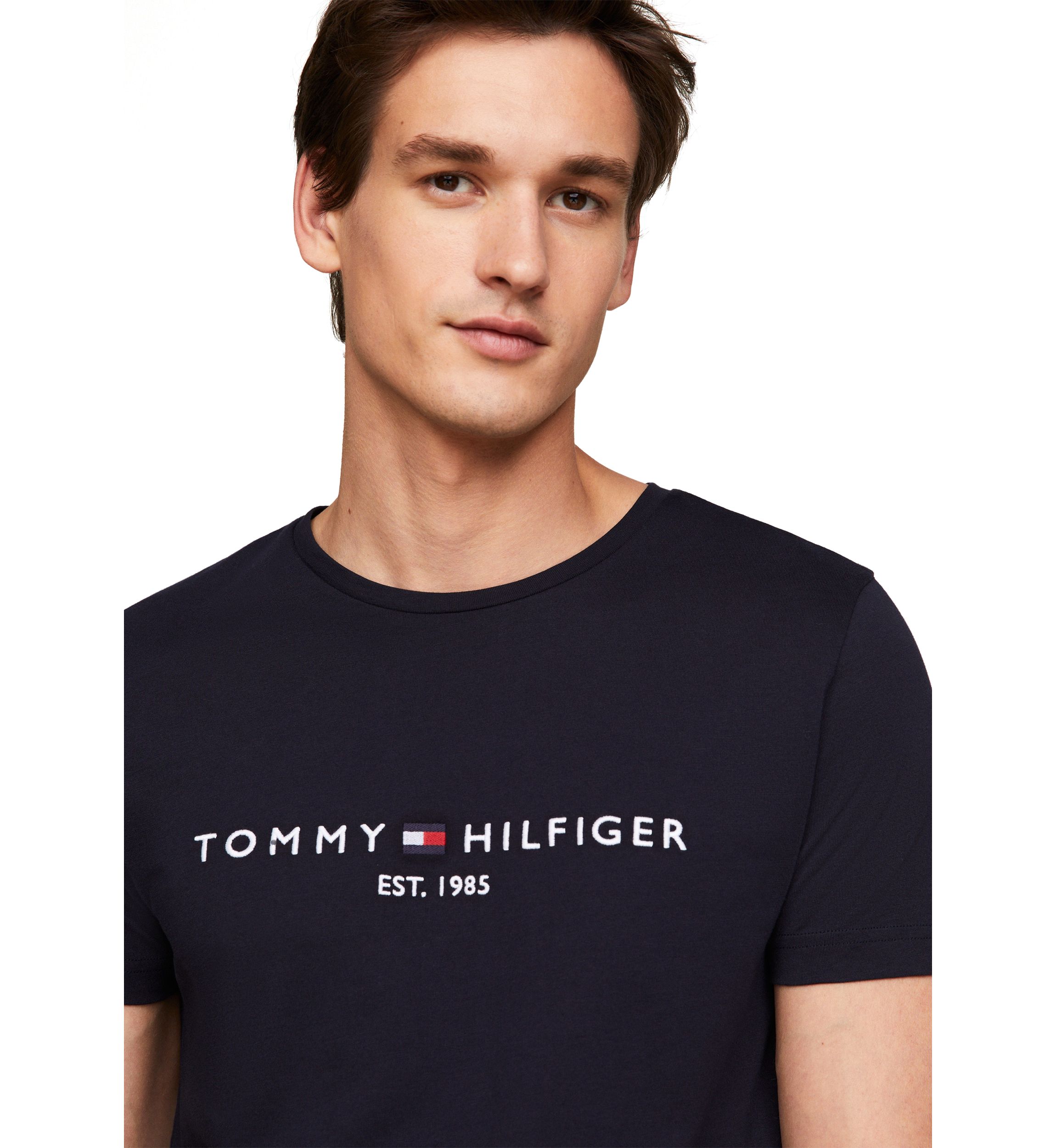 Embroidered Tommy Logo T-Shirt