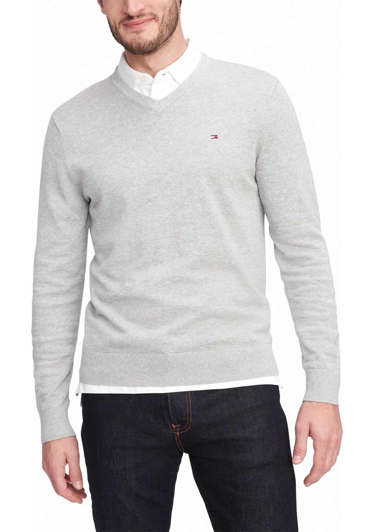 Mens Essential V-Neck Sweater
