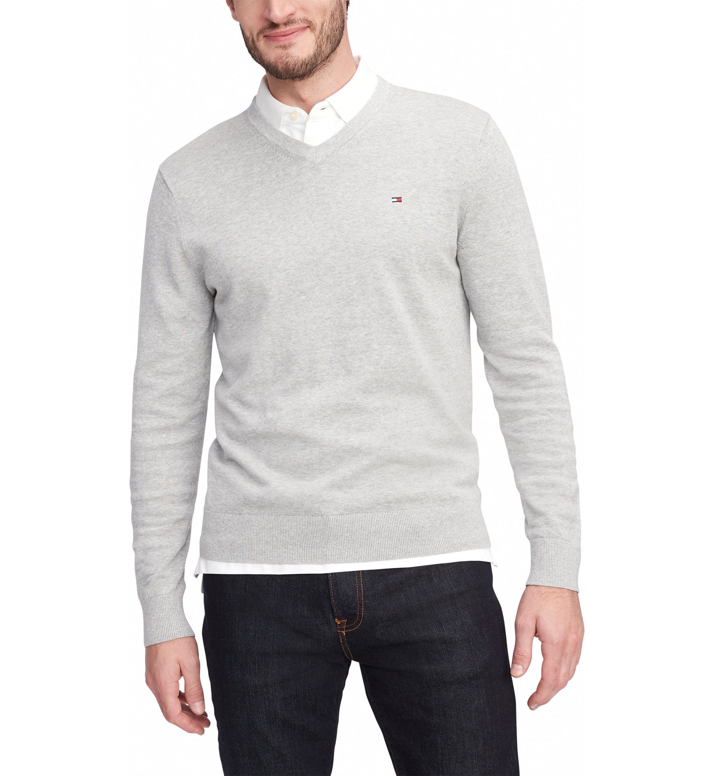 Mens Essential V-Neck Sweater