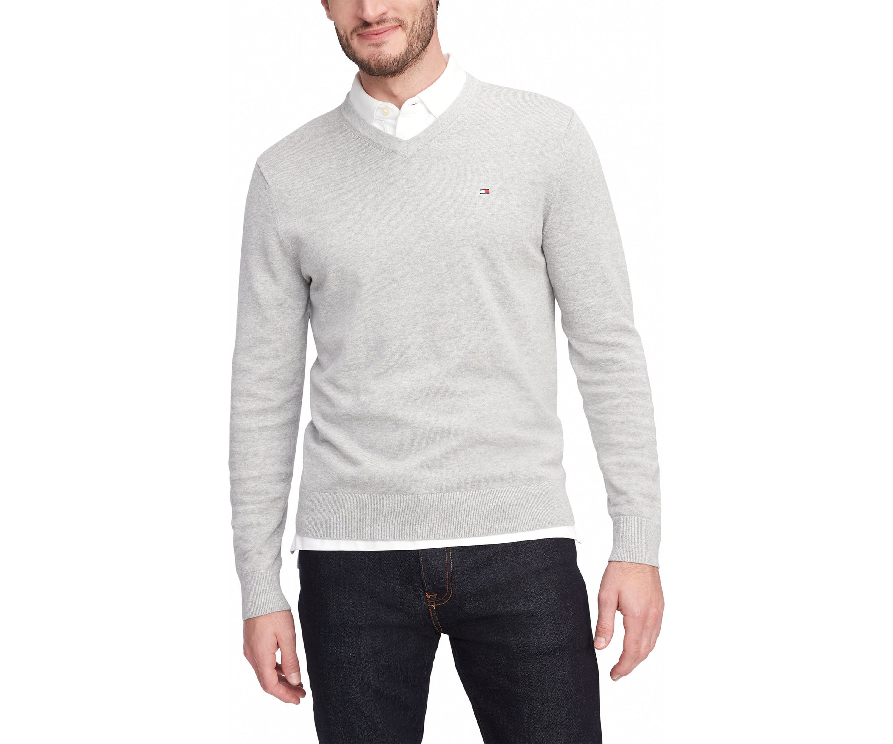 Mens Essential V-Neck Sweater