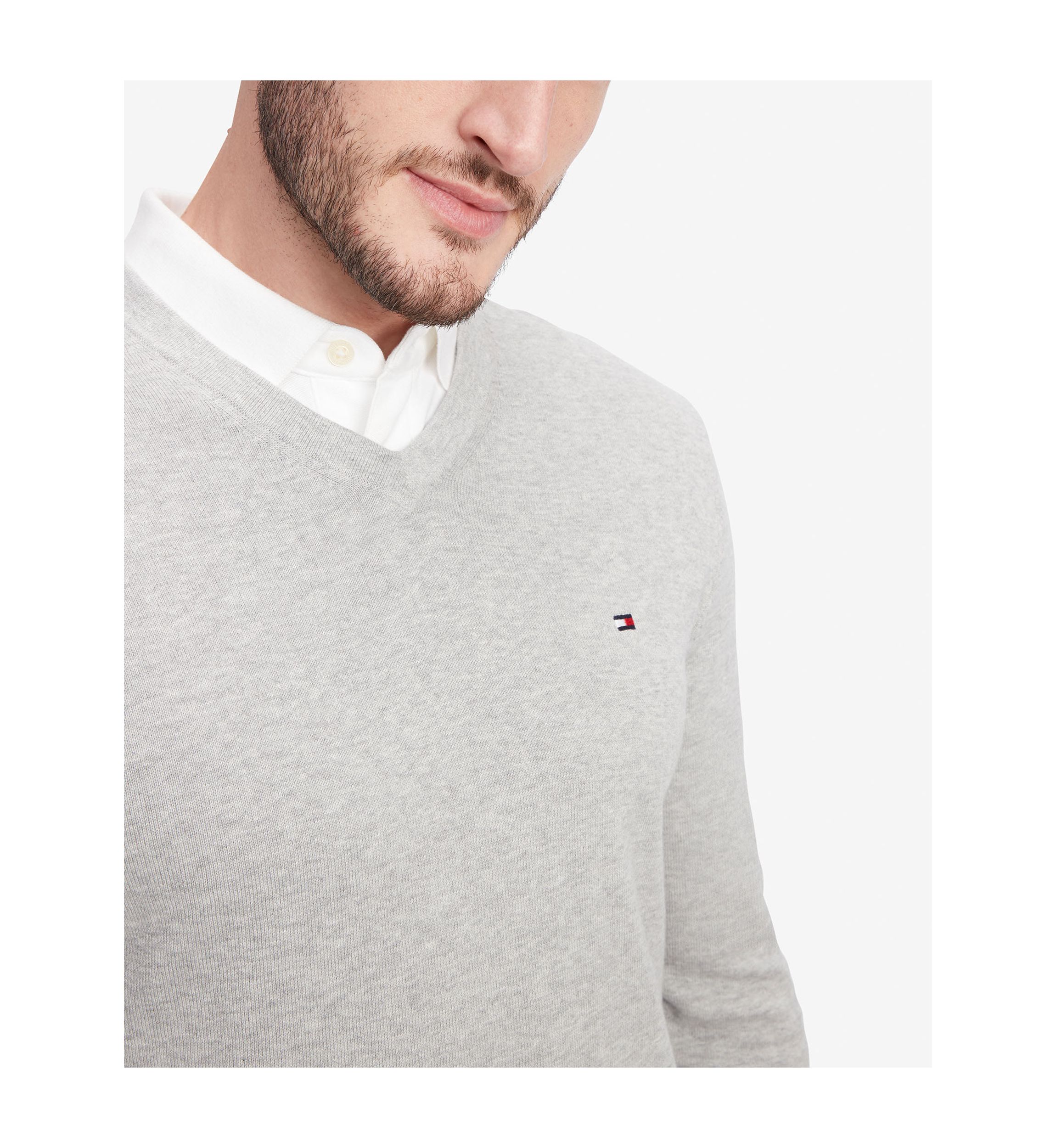 Mens Essential V-Neck Sweater