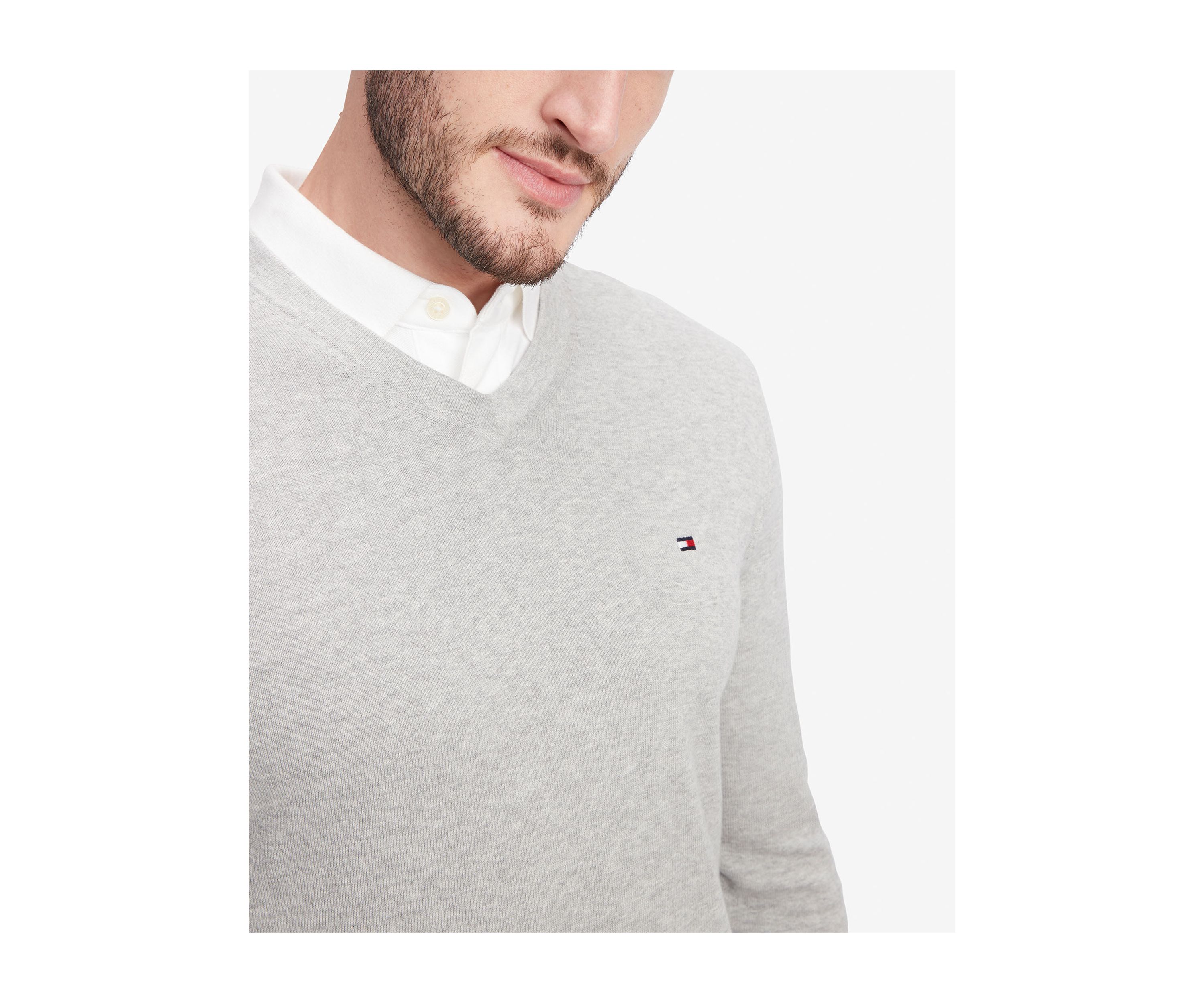 Mens Essential V-Neck Sweater