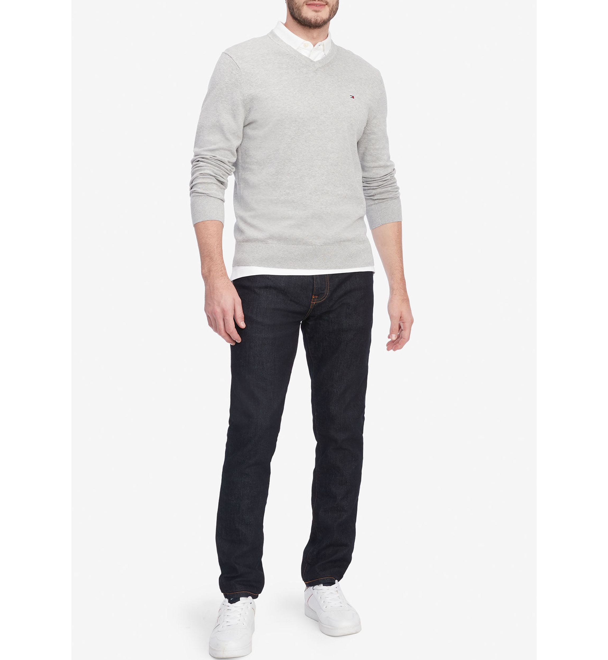 Mens Essential V-Neck Sweater